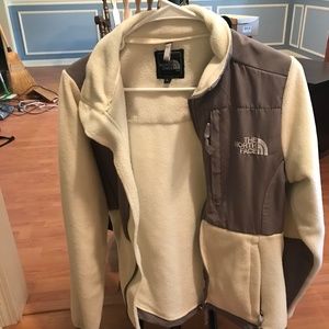 white women's North Face